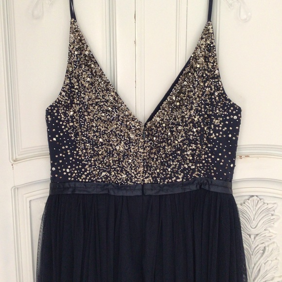 BLDN ANTHROPOLOGIE AVERY GOWN - Picture 6 of 7